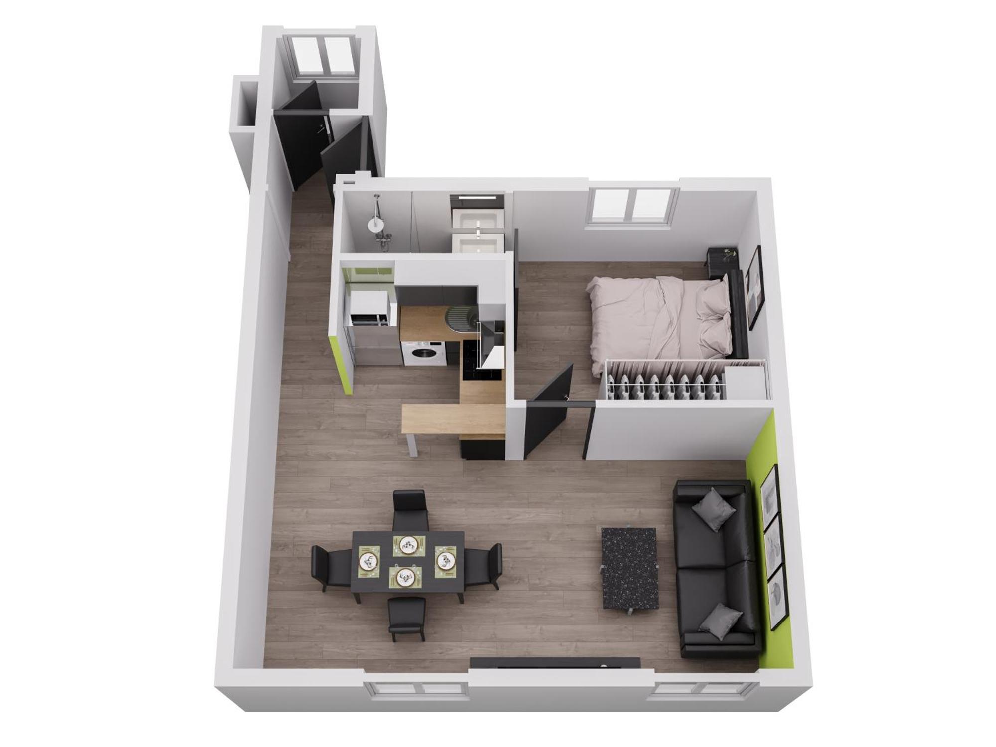 Apartment Esprit Libre, Beau 2 Pieces Climatise Bordeaux